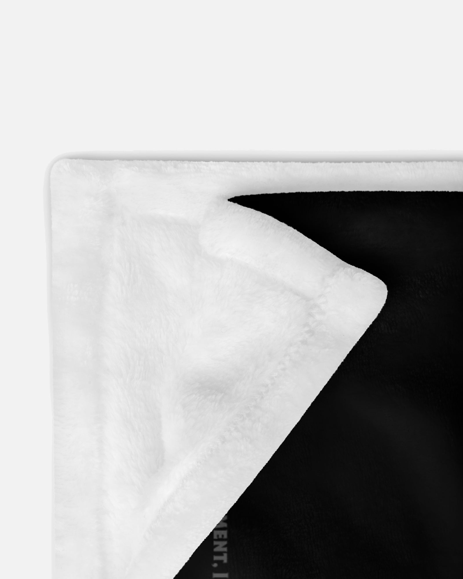 CatNap Moon Black Throw Blanket - Image 2