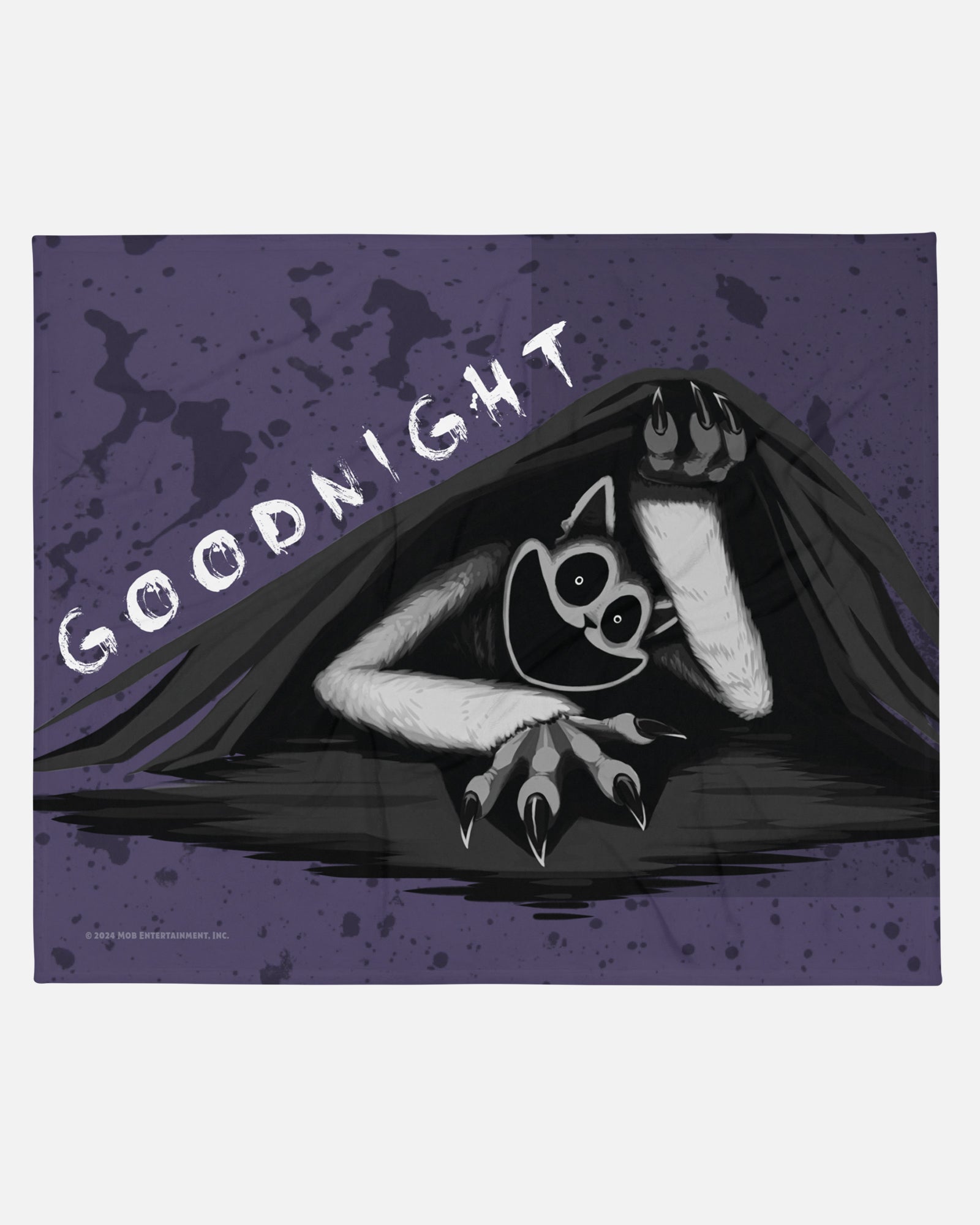Monster CatNap Good Night Throw Blanket