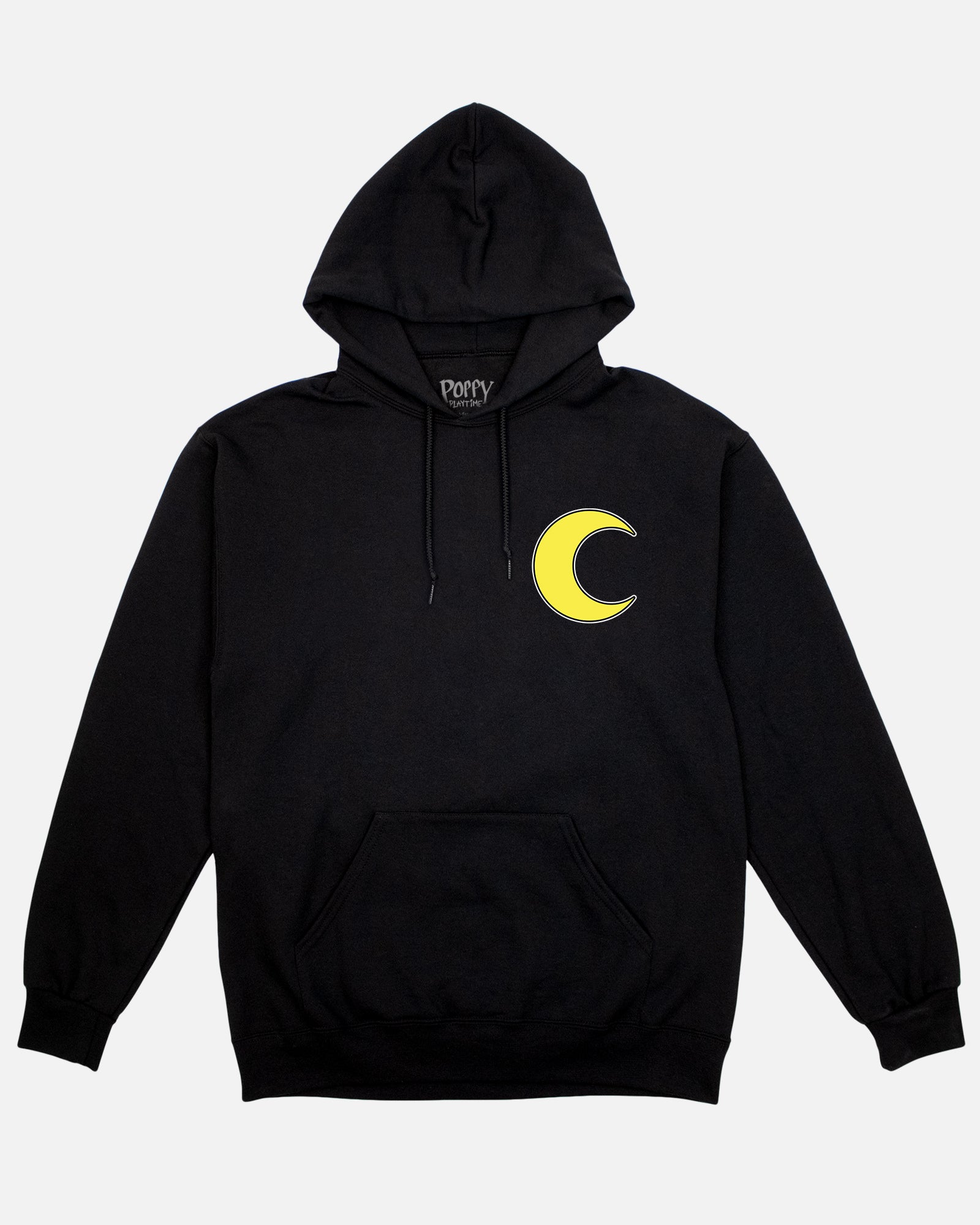CatNap Time To Sleep Black Drawstring Hoodie