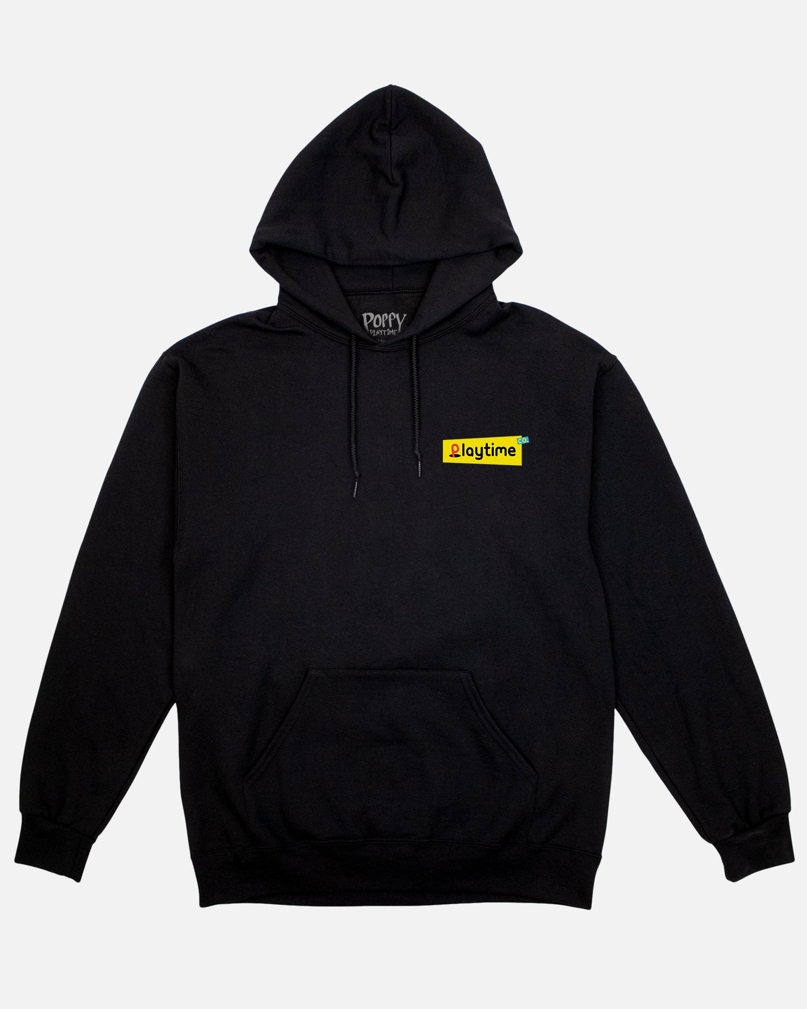 Yarnaby Attack Black Drawstring Hoodie