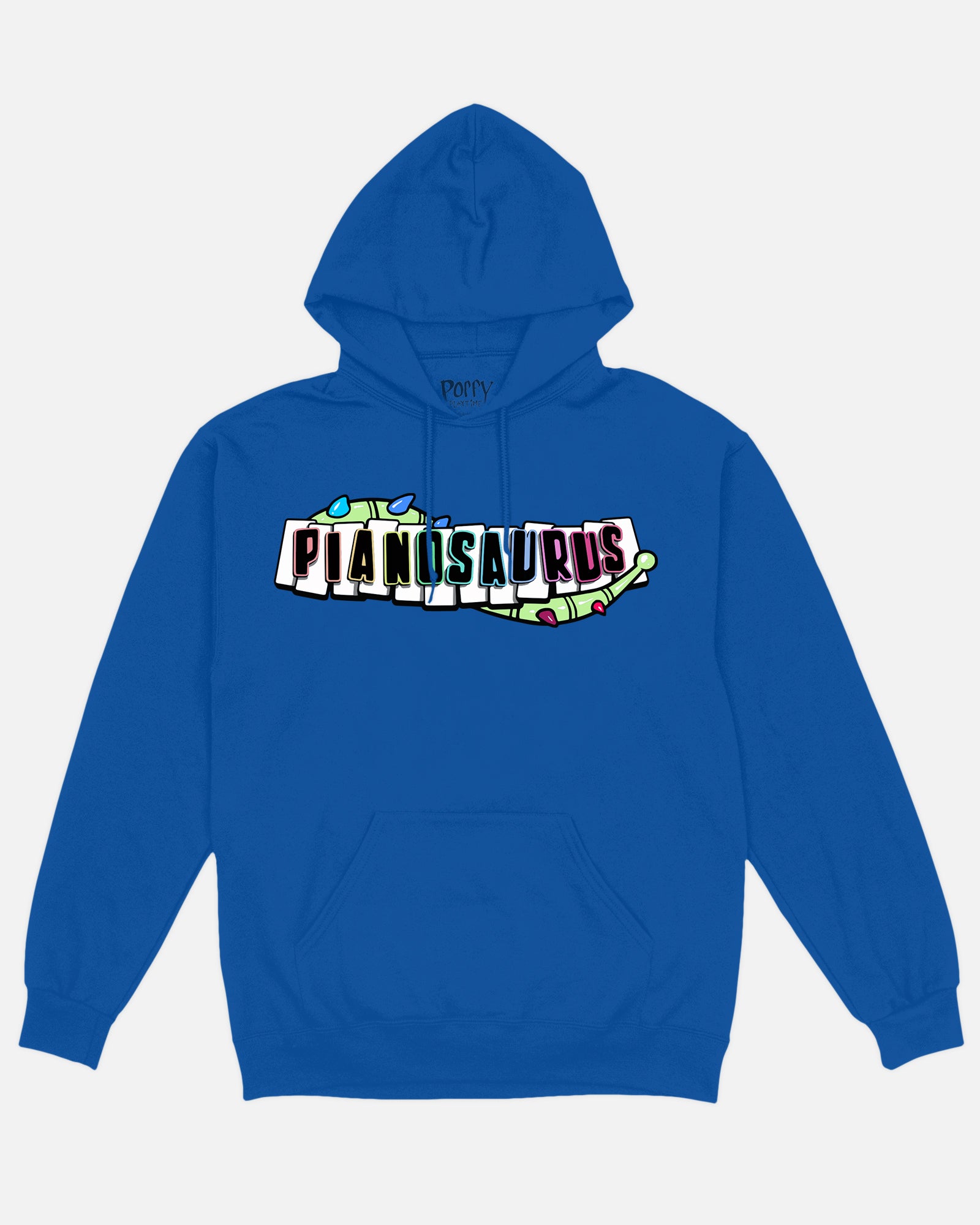 Pianosaurus He Plays For Us Drawstring Hoodie